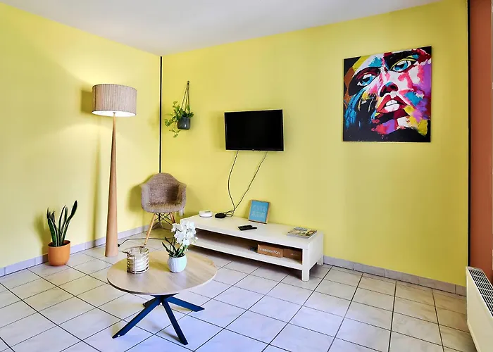 아파트 Soyeux De La Bruyere/ Grenoble*parking Gratuit 그르노블